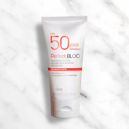 Protector solar para rostro Perfect Block