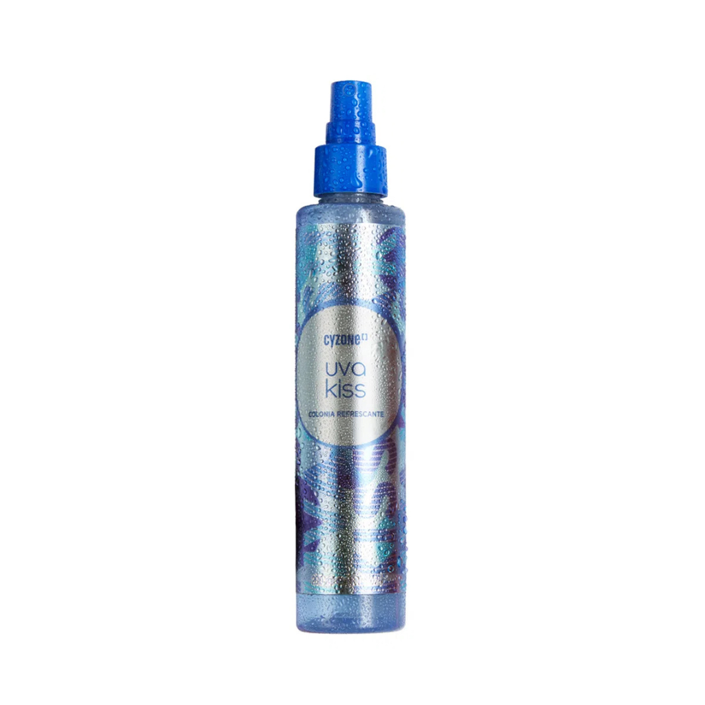 Colonia refrescante Uva Kiss Cyzone, 200ml