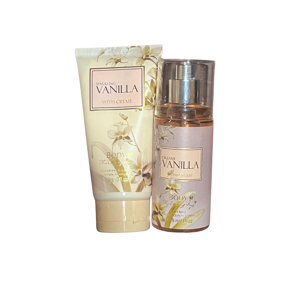 Body y Crema Sparkling Vanilla