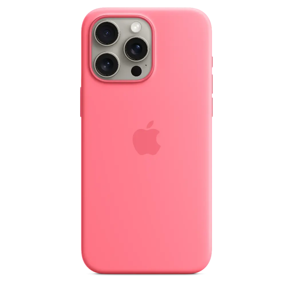 APPLE Silicone Case Para iPhone 13 ROSA