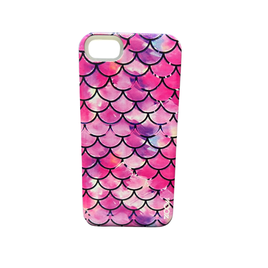 ESTUCHE IPHONE 6 ZOOM DISEÑO ESCAMAS ROSA