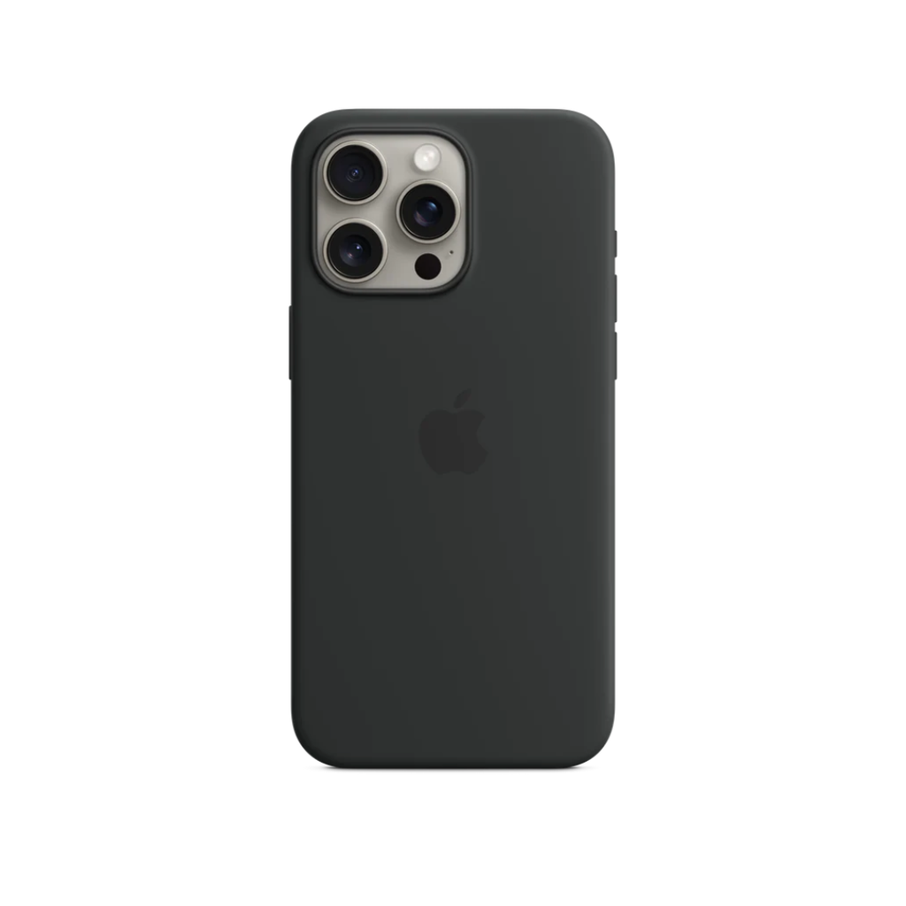 APPLE Silicone Case Para iPhone 15 PRO NEGRO