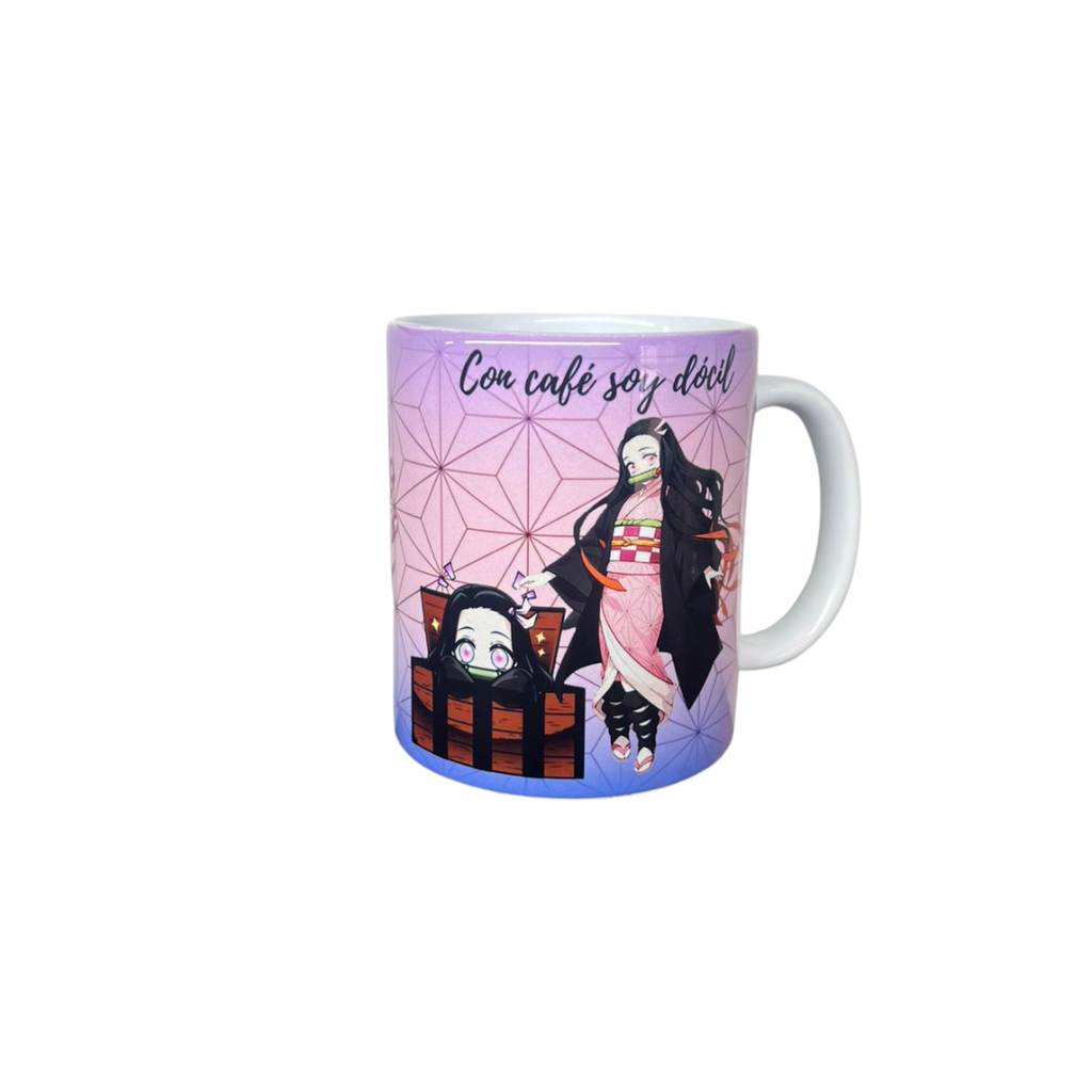 taza sublimada diseño Nesuko tz02
