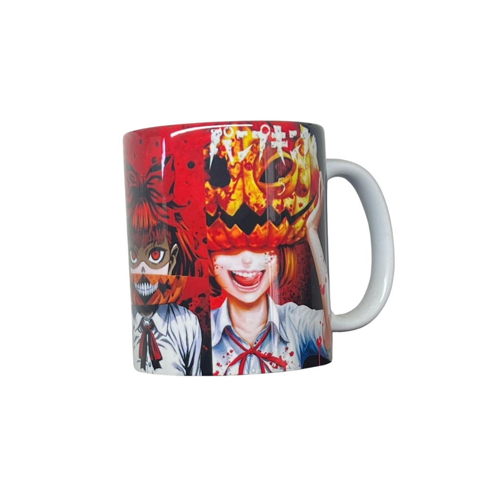 taza sublimada diseño pumpkin night naoko tz11