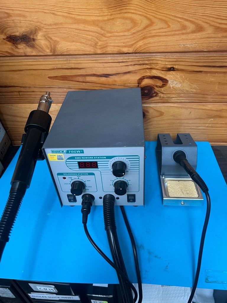 LIQUIDACION HERRAMIENTA ESTACION COMPLETA BLOWER CAUTIN 706W+ QUICK USADO 