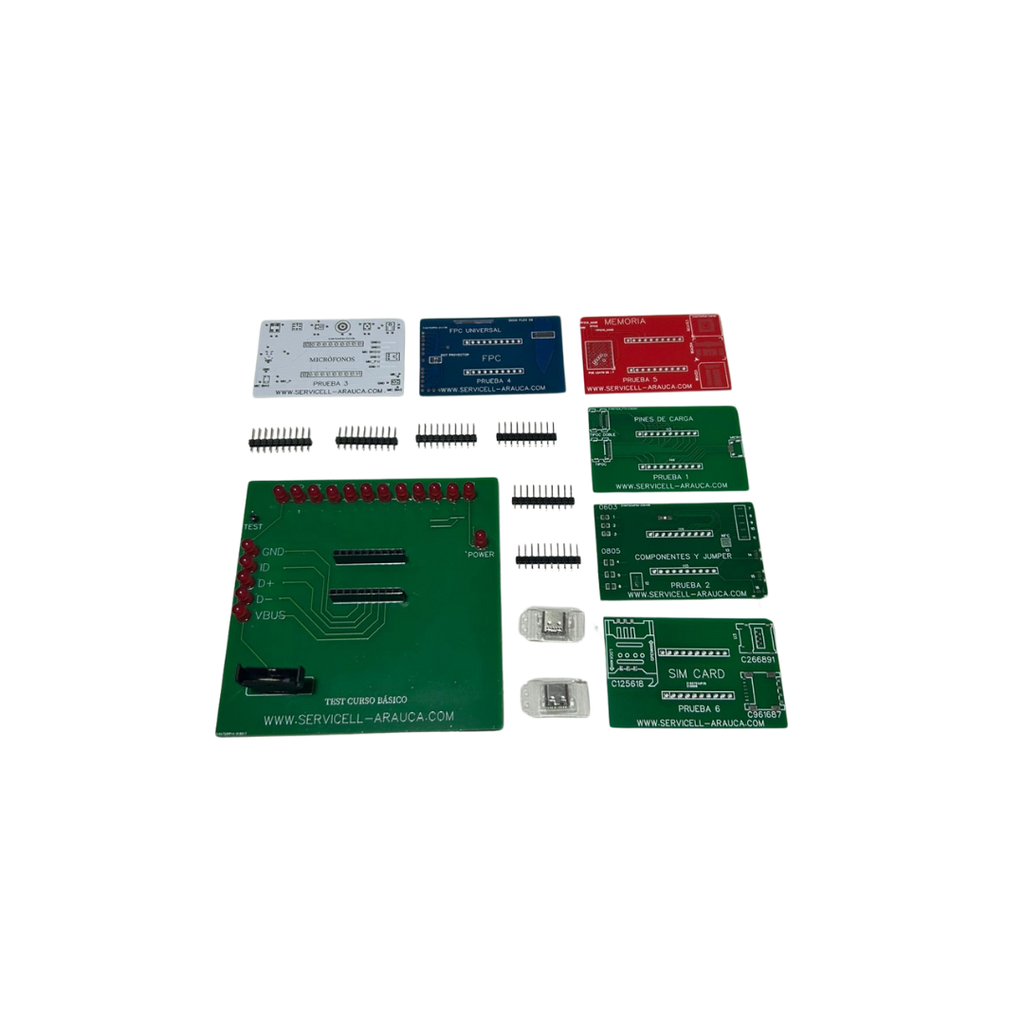 SERVICELL BASE PARA APRENDIZAJE DE ELECTRINICA + KIT CN5