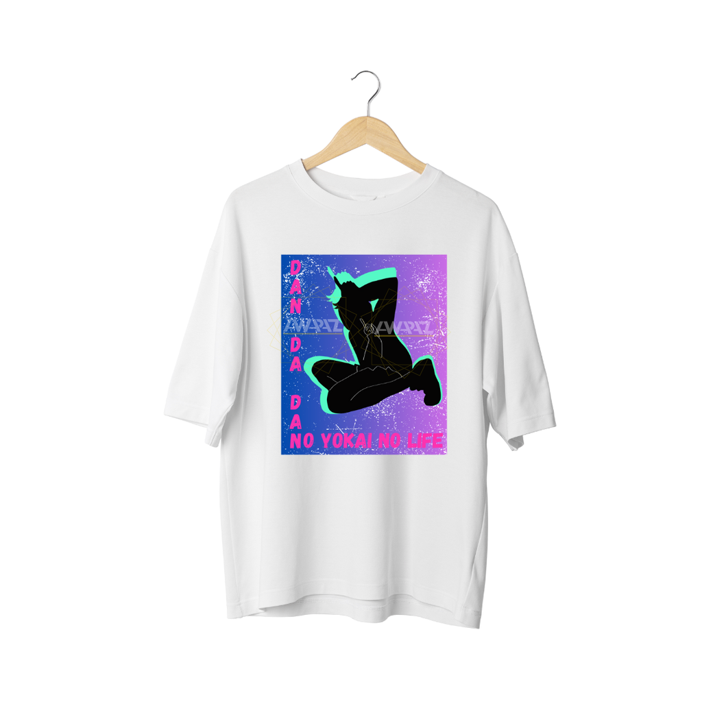 Camisa Dan Da Dan Unisex Blanca NO YOKAI NO LIFE