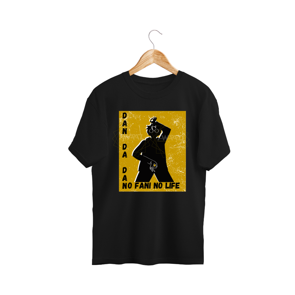 Camisa Dan Da Dan Unisex Negra NO FANI NO LIFE