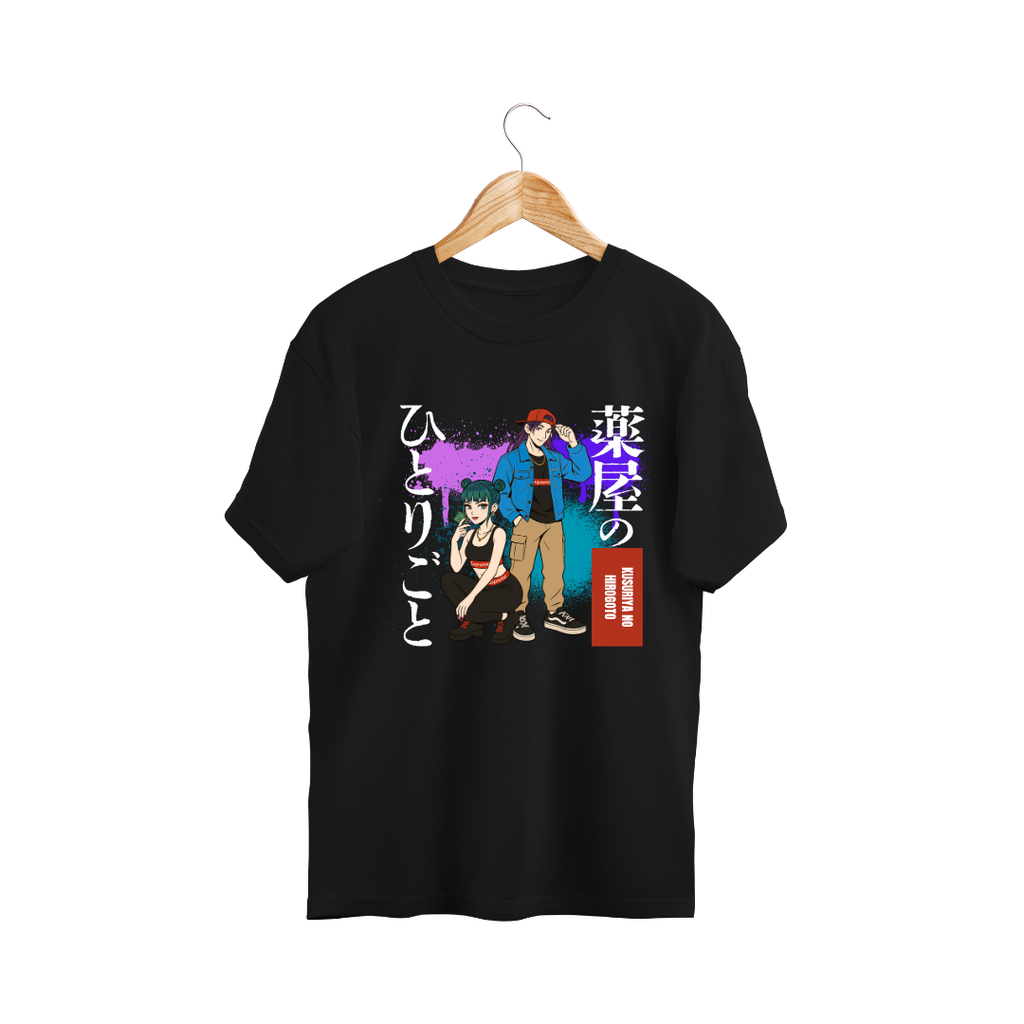 Camisa Kusuriya no Hirogoto Boticaria supreme Negra