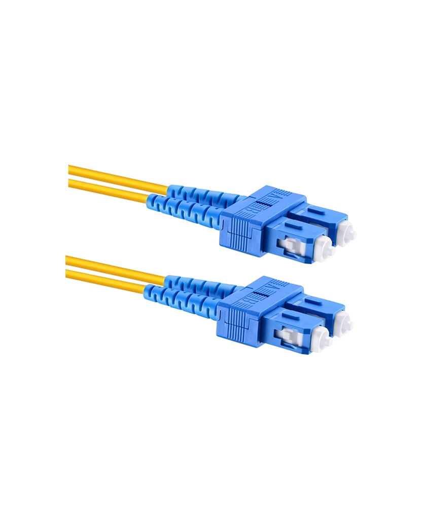 Patch Cord SC/UPC – SC/ UPC Monomodo Duplex 9/125um 1M, LANTEK LTK-SC/UPC SM DX1M