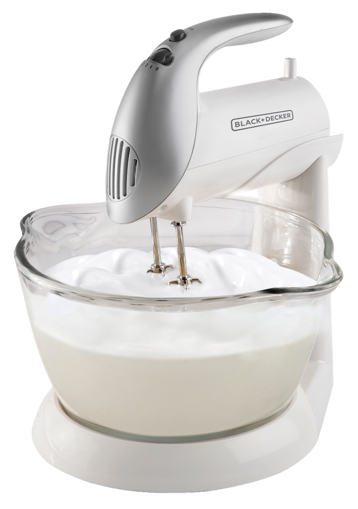 Black + Decker batidora de pedestal 250w con tazon blanca MX900