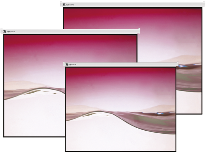 Klip Xtreme KPS-304 - Pantalla de proyección - instalable en el techo, instalable en pared