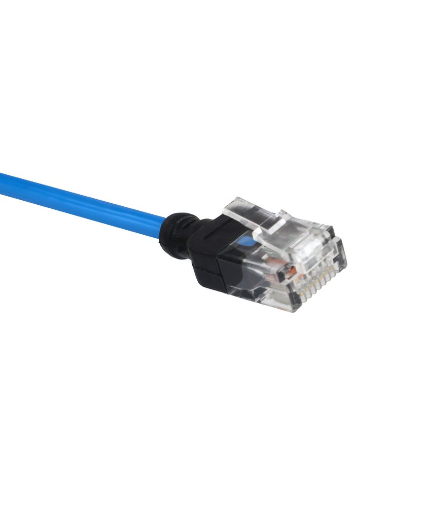 Patch Cord Cat6A Azul 3 FT REDONDO, LANTEK LTK-C6AP03
