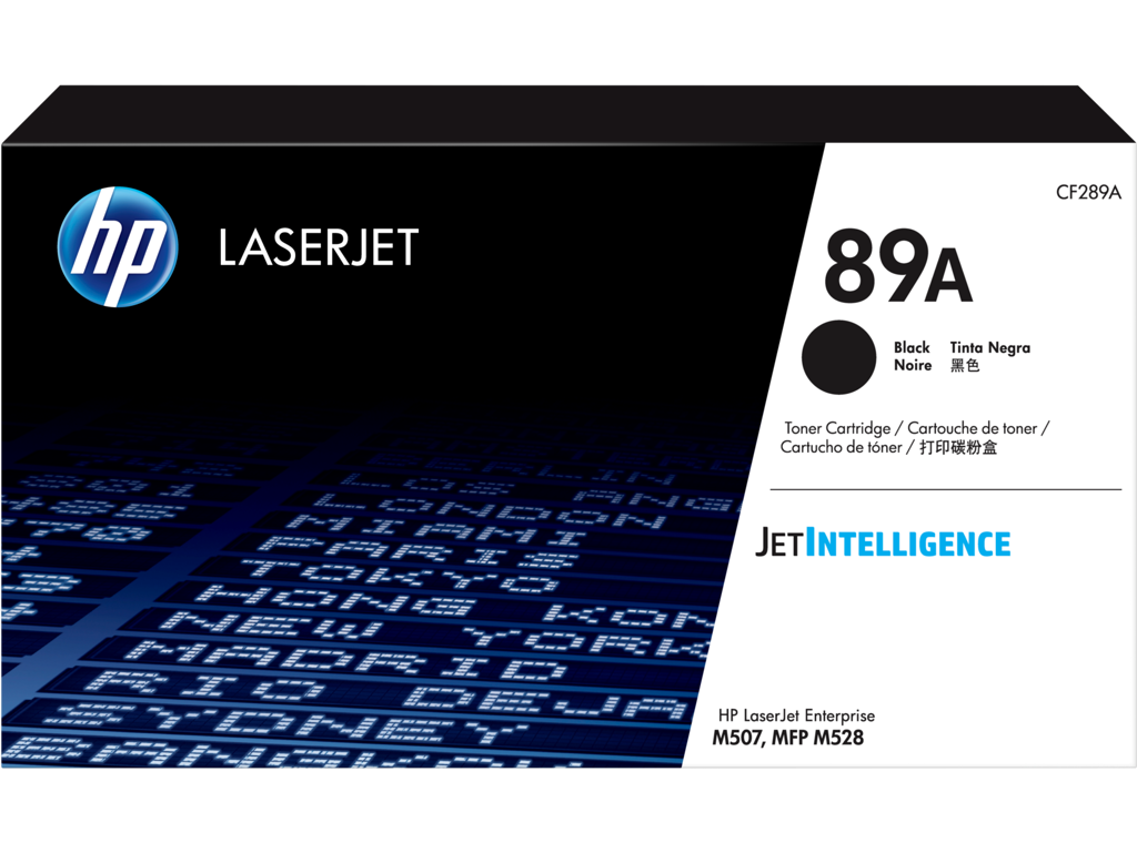 HP toner 89A negro CF289A