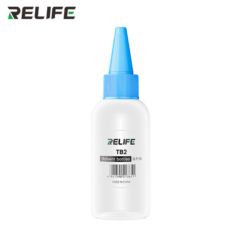 Relife TB2 Botella de solvente líquido líquido con agujas y agujas