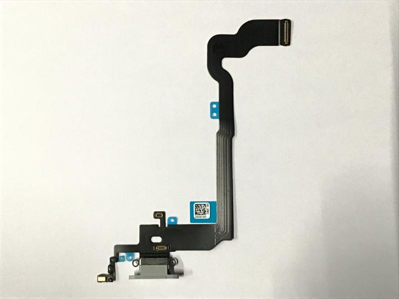FLEX RACK DE CARGA MICROFONO IPHONE X BLANCO