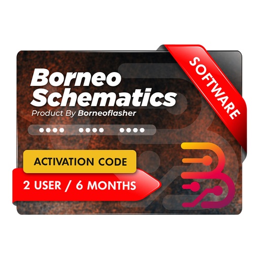 Activación Borneo Schematics (2 usuarios / 6 meses)