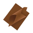 [BA00227] BARRILITO FOAMY CARTA TERCIOPELO CAFÉ PK 10 UNIDADES FLEVA004