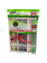 [BA00302] Barrilito lapices de colores girables  12ctw