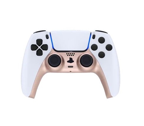 CARATULA INFERIOR CONTROL PS5 PALO ROSA