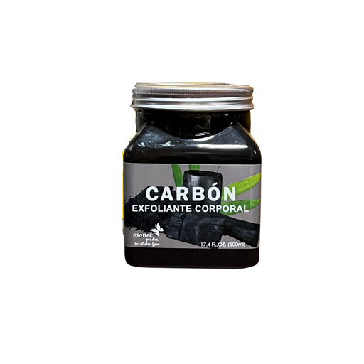 Exfoliante corporal Artesanal de Carbón activo