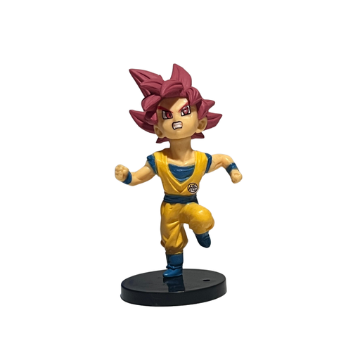 FIGURA DE COLECCIÓN DRAGON BALL GOKU SUPER SAYAYIN ROSA