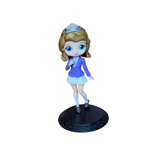 FIGURAS PRINCESAS EN UNIFORME ARIEL BELLA 