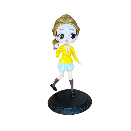 FIGURAS PRINCESAS EN UNIFORME BELLA