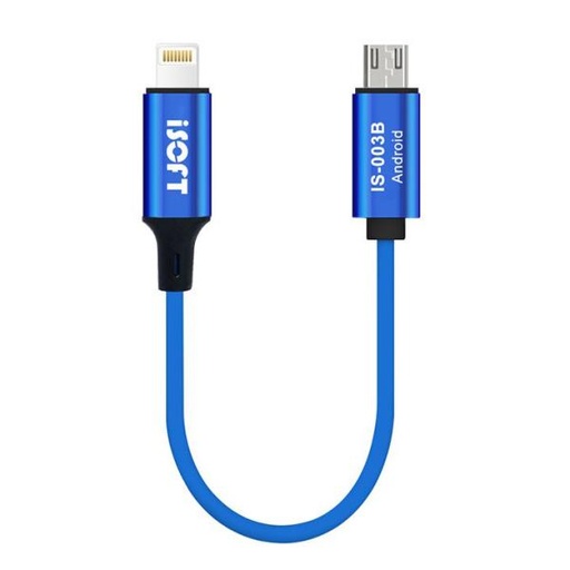 CABLE TRANSMISION DATOS iOS ANDROID ISOFT IS-003B