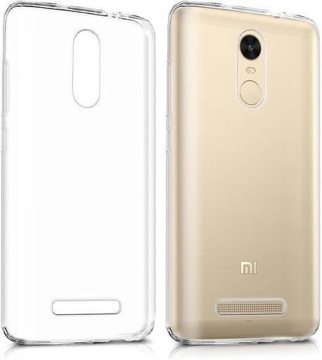 ESTUCHE TRANSPARENTE  XIAOMI REDMI NOTE 3 