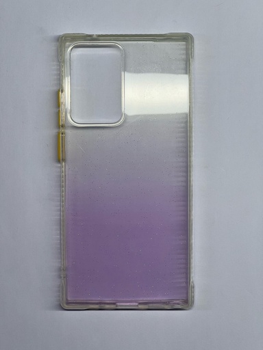 ESTUCHE TRANSPARENTE LILA PARA SAMSUNG NOTE 20 ULTRA