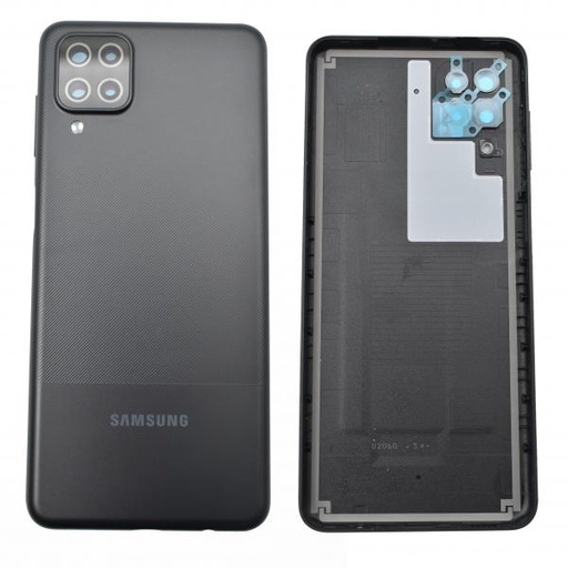 TAPA SAMSUNG GALAXY A12 NEGRO SIN MARCO