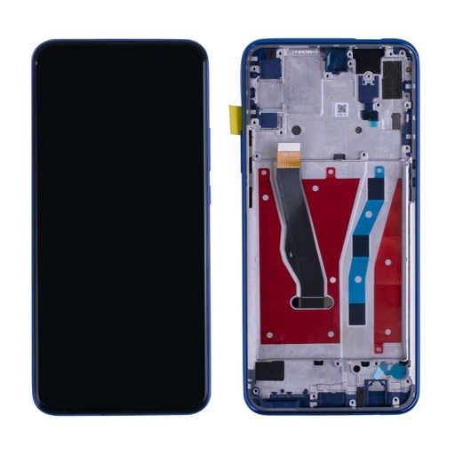 LCD PANTALLA HUAWEI Y9 PRIME 2019 || P SMART Z COMPLETA AZUL CON MARCO 