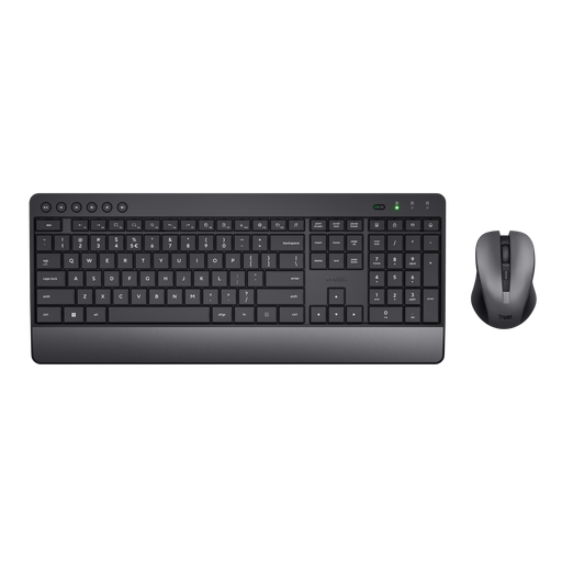 [TR00062] Trust teclado y mouse inalambrico eco en español teclas y botones silenciosos - 24531