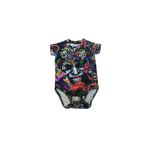 Mameluco de diseño Joker Batman talla 3 a 6 meses 