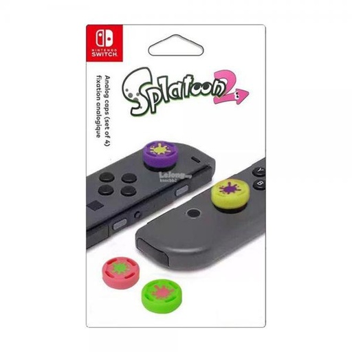 THUMB GRIPS EDICION SPLATOON JOYCON SWITCH