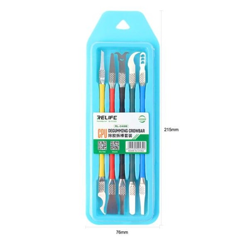 JUEGO DE PALETAS HERRAMIENTA DE SEPARACIÓN RL-049B RELIFE