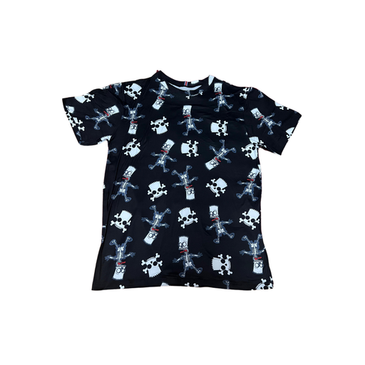 camisa de vestir Diseño Bart Simpson unisex Talla M 