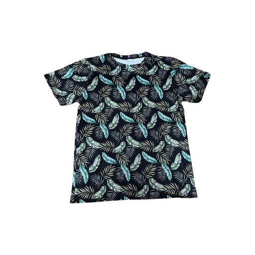 camisa de vestir Diseño hojas verdes unisex Talla L 