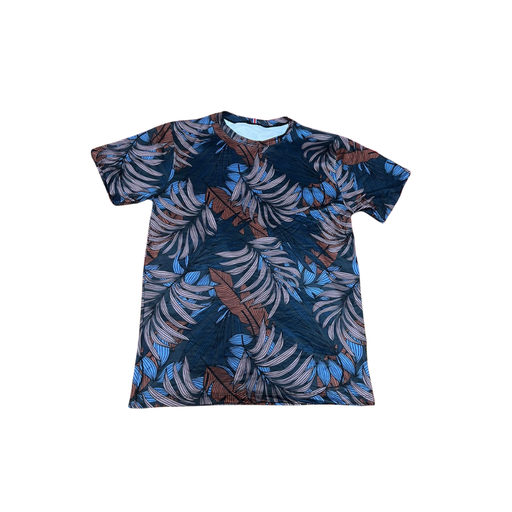 camisa de vestir Diseño hojas 2 unisex Talla L