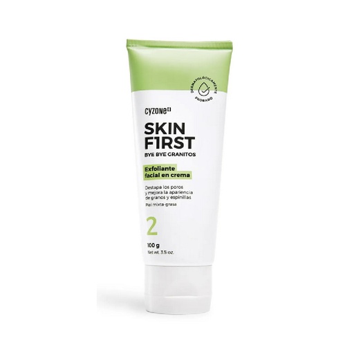 Exfoliante Facial en Crema Skin First Cyzone 100 g