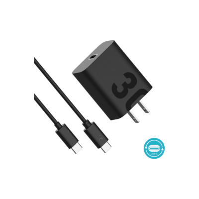 TurboPower™ 30 cargador de pared con cable de datos USB-C a USB-C 