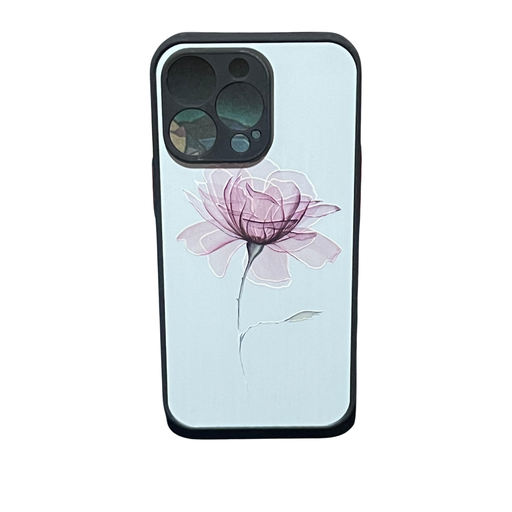 ESTUCHE APPLE IPHONE 13 PRO DISEÑO FLOR