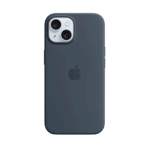 APPLE Silicone Case Para iPhone 15 AZUL 
