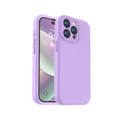 APPLE Silicone Case Para iPhone 15 PRO MAX LILA 