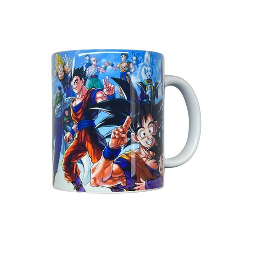 taza sublimada diseño dragon ball personajes tz06