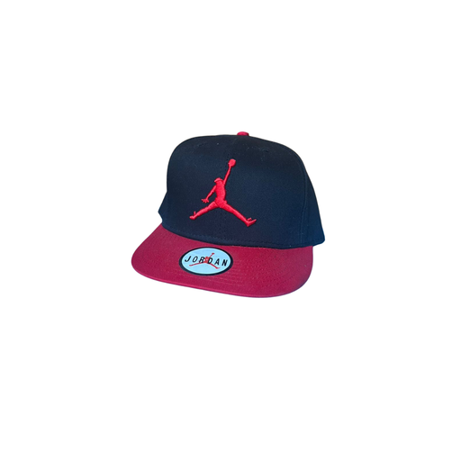 GORRA JORDAN NEGRO Y ROJA