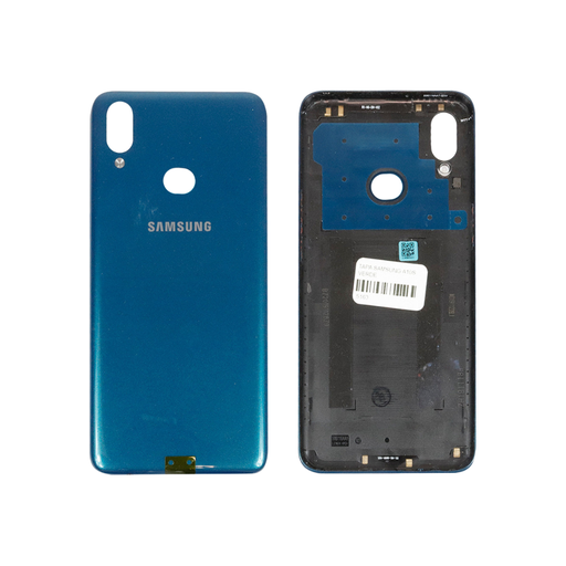 [CTC010] TAPA SAMSUNG GALAXY A10S AZUL CON MARCO CN7