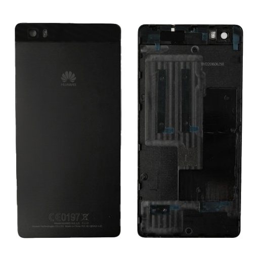 [TTHUA012] LIQUIDACION TAPA HUAWEI P8 LITE NEGRA SIN MARCO CN8
