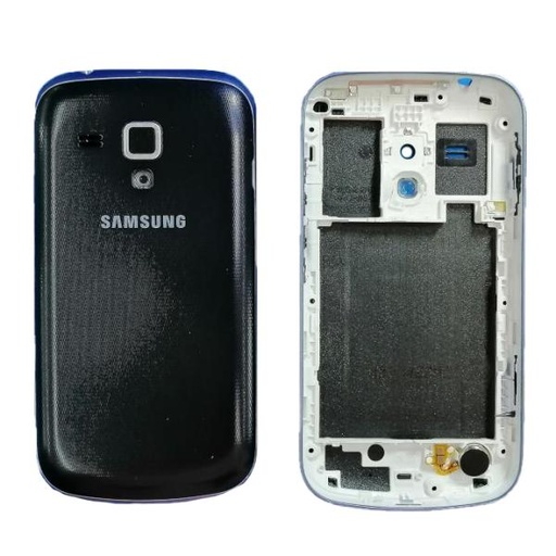[T632] TAPA SAMSUNG GALAXY S DUOS S7562 AZUL CON MARCO CN8